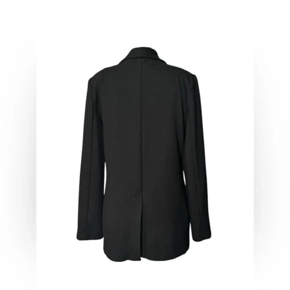 BCBGeneration Relaxed Fit Blazer Black one button XS - Picture 4 of 7